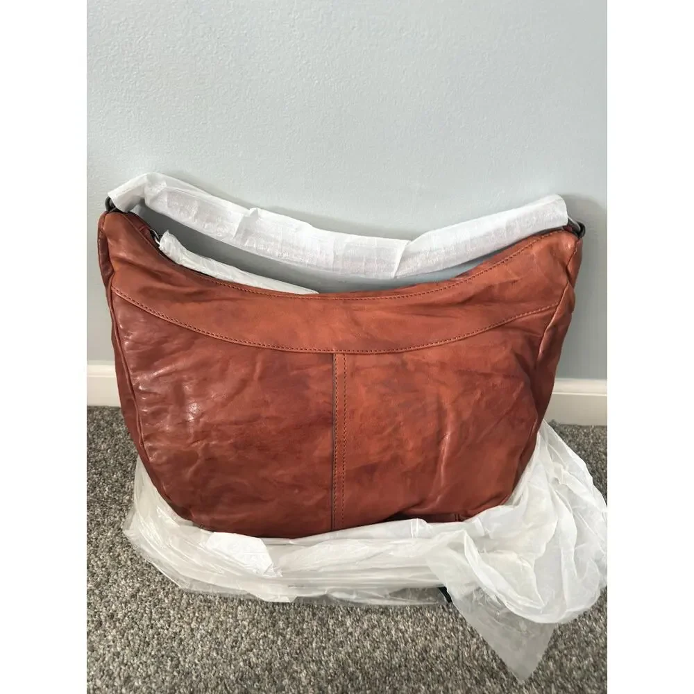 FRYE Veronica Zip Hobo bag - cognac NWT